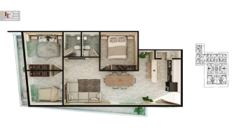 3 Bedrooms Bedrooms, ,2 BathroomsBathrooms,Apartment,For Sale,1174